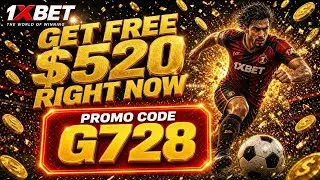 1XBET PROMO CODE / FREE BOOST 1XBET FOR REGISTRATION / PROMO CODE NEW - G728 / 1XBET