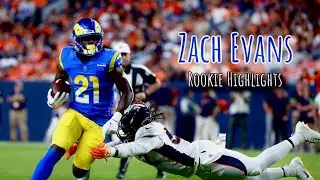 Zach Evans Rookie Highlights 🐏