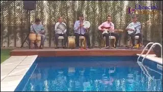 أمسية فنية بحضور الحسين وخاش و أكرام أرشاش و أحمد أمانـوز في أغنية إجلا العاقلينو
