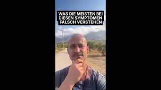 Was die meisten bei diesen Symptomen falsch verstehen #shorts