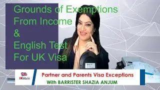 Spouse Visa, Partner Visa and ParentsVisa: with Barrister Shazia Anjum Text: 00447870959175 WhatsApp