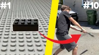 100 ways to use a 2x4 Lego brick!