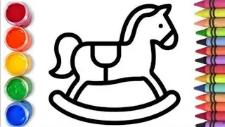 draw amazing horse🐴🐎toy drawing|how to draw a horse video youtube|how to draw a 3d horse step bystep