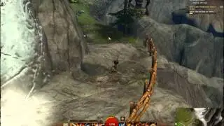 Guild Wars 2  How To - Vanjir's Stead Vista  ( Lornar's Pass )
