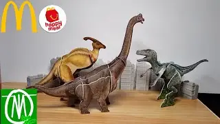 TimoStudio Kids Presents: McD's Happy Meal Toys Camp Cretaceous - rakit dan posekan