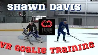 SENSE ARENA GOALIE VR Training!  [Shawn Davis]