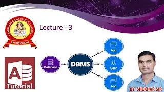 MS Access Tutorial ( Lecture 3 ) #dbms  #rdbms  #ms_access #msaccess