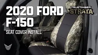 VERTEX OFF-ROAD&reg; | 2020 Ford F-150 TrueTimber Strata Canvas Seat Cover Install