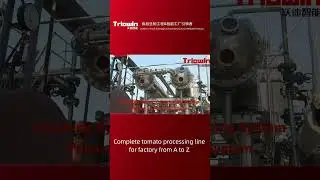 TriowinTomato paste processing line/tomato processing equipment/tomato processing plant from A to Z