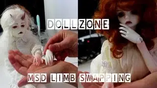Dollzone MSD Boy/Girl Limb Swapping!