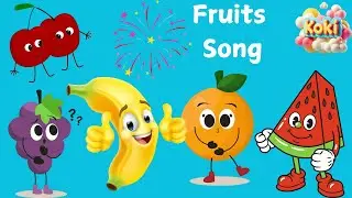🎵 Fruity Adventure Song | Fun Toddler Learning with Fruits 🍎🍌🍇