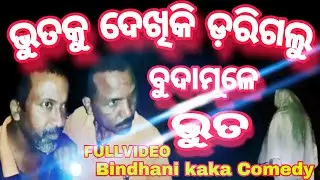 BHUTAKU DEKHIKI DARIGALU//ଭୁତକୁଦେଖିକି ଡରିଗଲୁ //#Bindhanikakacomedy#somnathbindhani
