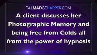 Photographic Memory From Ultra Depth Hypnosis