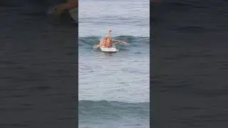 Tiny Wave Is Perfect For Logging #surfersofbali #surfingbali #surfers