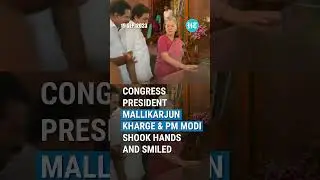 PM Modi Shares Light Moment With Sonia Gandhi, Kharge In New Parliament | Watch