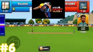 Stick Cricket Live Part 6 Gameplay Walkthrough Android IOS