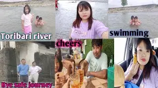 Visiting Toribari River Picnic spot with kids❤️||kids enjoyed a lot 😁||Nana Vena lai Siliguri drop 👋