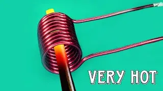 This Simple trick Convert Old CFL Lamp into a Powerful Induction Heater