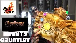 Avengers Infinity Gauntlet Quarter Scale 1/4 Hot Toys unboxing Marvel Studios