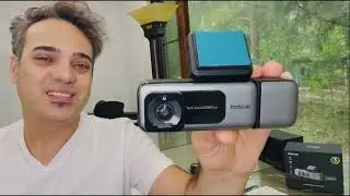BOTSLAB 4K 3 Channel Dash Cam with 128GB Card, Voice Control.