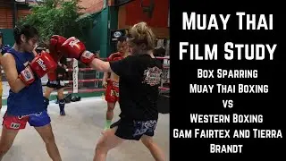 Muay Thai Film Study: Boxing In Muay Thai - Thai Style vs Western