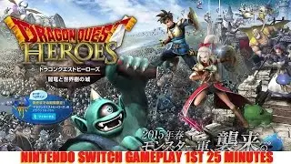 Dragon Quest Heroes Nintendo Switch Gameplay: 1st 25 Minutes Including  Boss Fight!