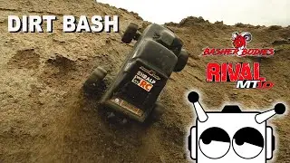 Team Associated Rival MT10 + Basher Bodies Dirt Pile Bash w/ Nephew