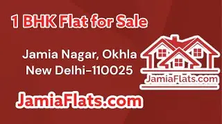 1 BHK 4th Floor Flat with Terrace for Sale in Jamia Nagar, Okhla, New Delhi #jamia #jamianagar