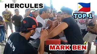 Top 1 Armwrestler Philippines Mark Luis Ben vs Top 1 Visayas Hercules | Super Match Best of 5 |