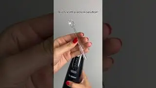 Say goodbye to bad breath 🤮 with water flosser tongue scraper! Don&rsquo;t forget to subscribe #healthtip