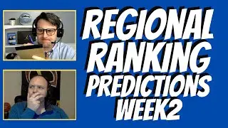 Second Regional Rankings Predictions - D3 Datacast - Episode 23