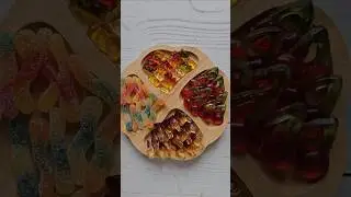 Filling platter with marmalade | ASMR HARIBO #asmr #satisfying #shorts #asmrvideo