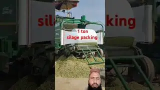 1 ton silage packing | Ansari Traders Multan #silagemachine #silagemaking #viralvideo #viralshort
