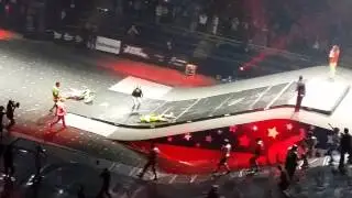 Bruce Cook's double front flip attempt...graphic!