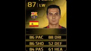 FIFA 14 SIF PEDRO 87 Player Review & In Game Stats Ultimate Team