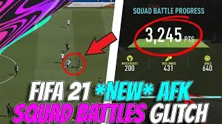 FIFA 21 *NEW* BEST AFK SQUAD BATTLES GLITCH TO KEEP THE BALL POST PATCH!! | FIFA 21 ULTIMATE TEAM!!