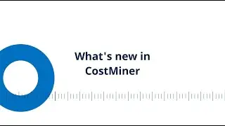 What's New in CostMiner
