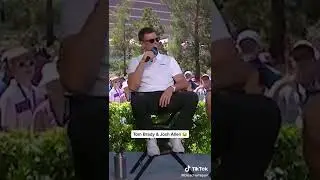 Tampa Tom didn&rsquo;t have to VIOLATE him like that 😂#shorts #viral #golf #nfl #joshallen #subscribe