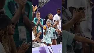 LeBron & His Family came to support USAB 3x3
