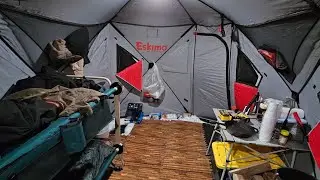 Eskimo 850XD camping setup