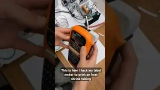 I tricked my label maker into printing this!