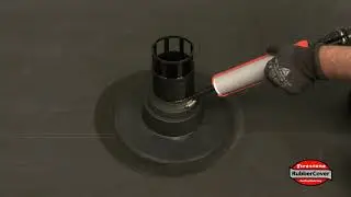 Traitement &eacute;mergence / sortie de toiture EPDM RUBBERCOVER
