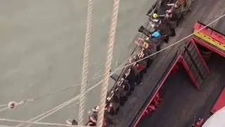 18 avril 2015 : Départ de L'Hermione