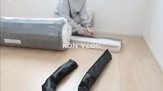【部屋作り】引越し後の荷解き/ベッドルームを作る/部屋の片付け/購入品紹介/可愛いカフェでタルトを食べる|JAPAN vlog