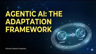How Agentic AI Adapts: A Unified Framework for Agents & Tools