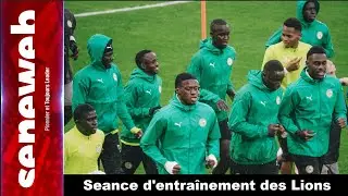 Can 2025 : Séance d'entraînement  des Lions lendemain victoire  à Tangier