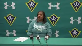 UNCW WBB Head Coach Nicole Woods | Postgame vs Northeastern, 1-02-26