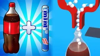 Coke & Mentos || Drop & Explode: Soda Geyser || iOS/Android