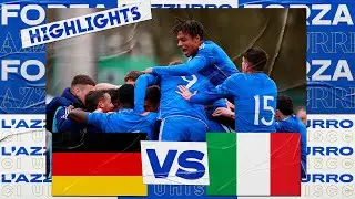 Highlights: Germania-Italia 2-3 | Under 19 | &Eacute;lite Round