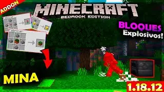 Addon de Bloques Explosivos para Minecraft Bedrock 1.18 | Explosive Blocks Review Completa
